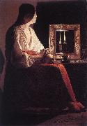 LA TOUR, Georges de The Penitent Magdalen s painting